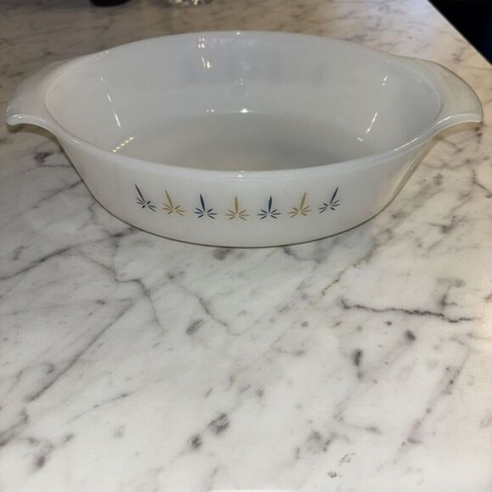 ANCHOR HOCKING Fire King Candle Glow 1-1/2 QT Casserole‎ Dish Bowl USA #437 - Picture 5 of 5